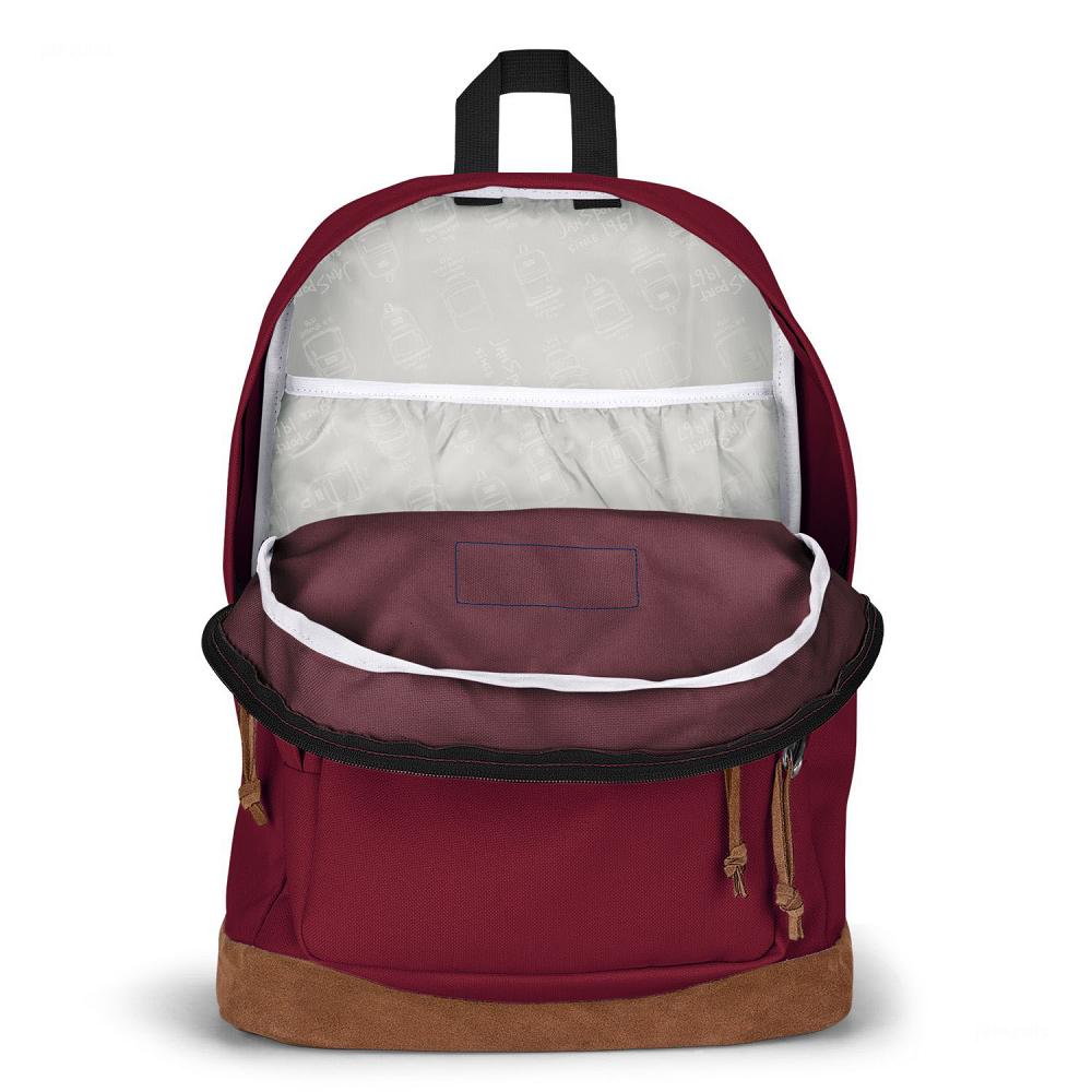 Burgundy JanSport Right Pack School Backpacks | US_JS396