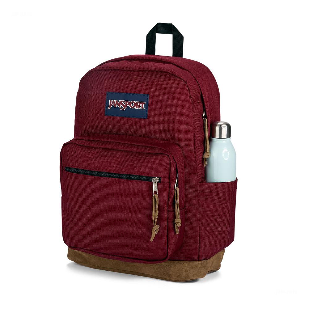 Burgundy JanSport Right Pack School Backpacks | US_JS396