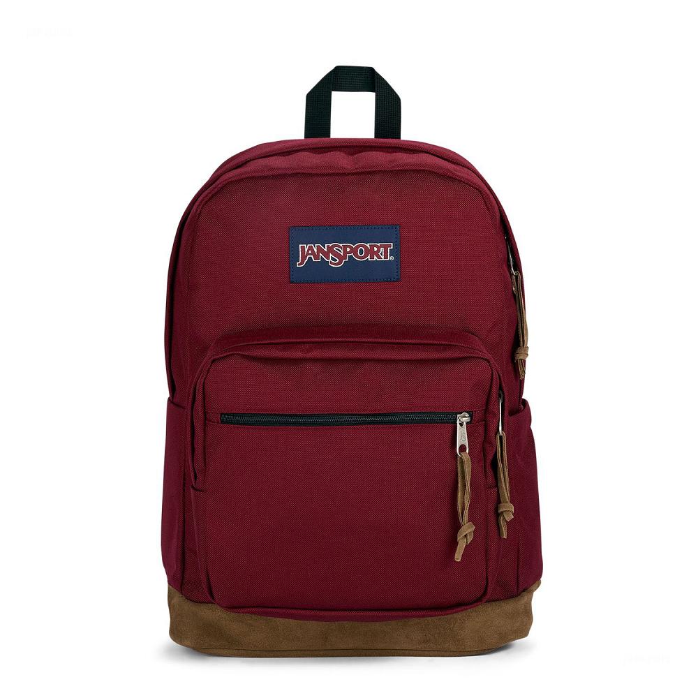 Burgundy JanSport Right Pack School Backpacks | US_JS396