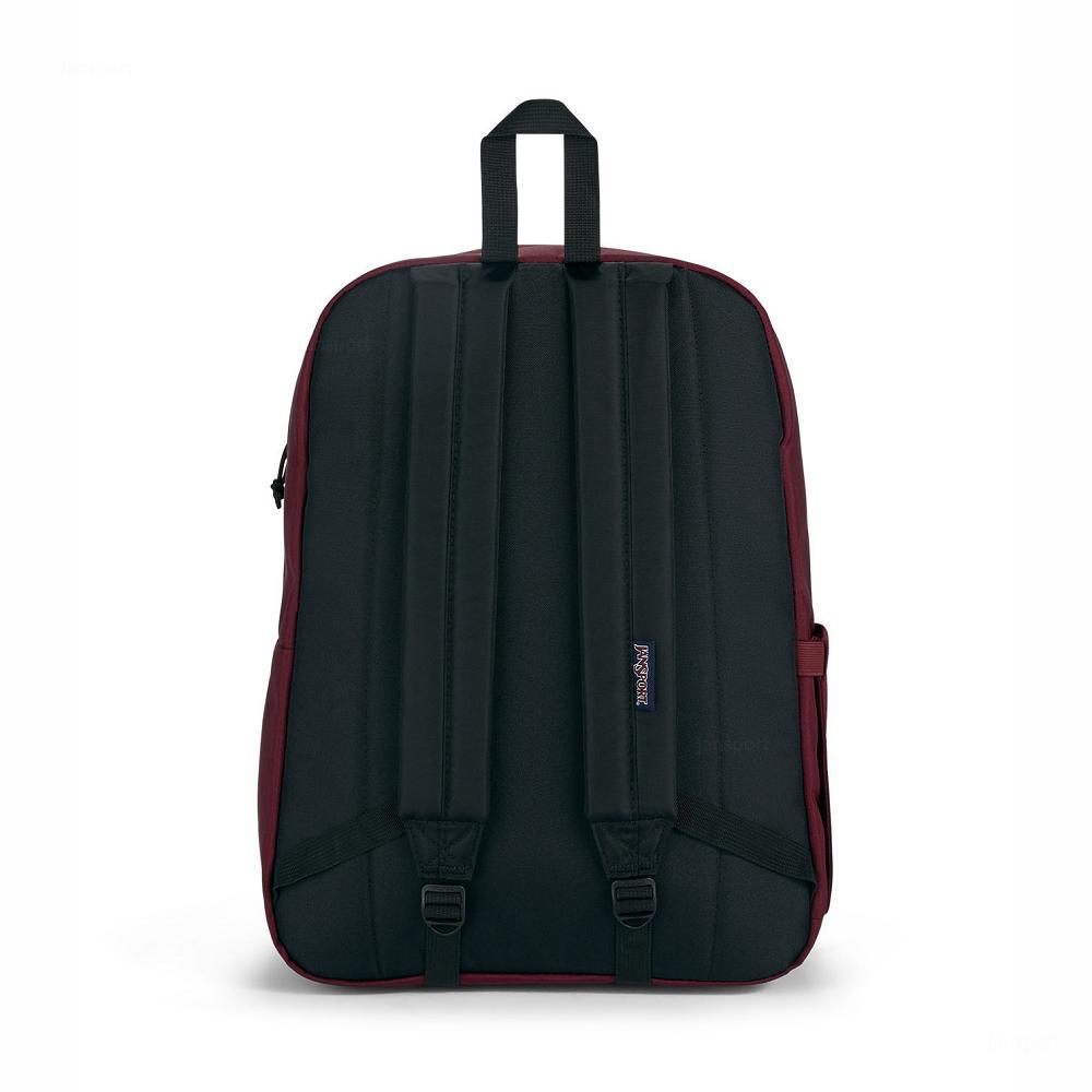 Burgundy JanSport SuperBreak® Plus Laptop Backpacks | US_JS222