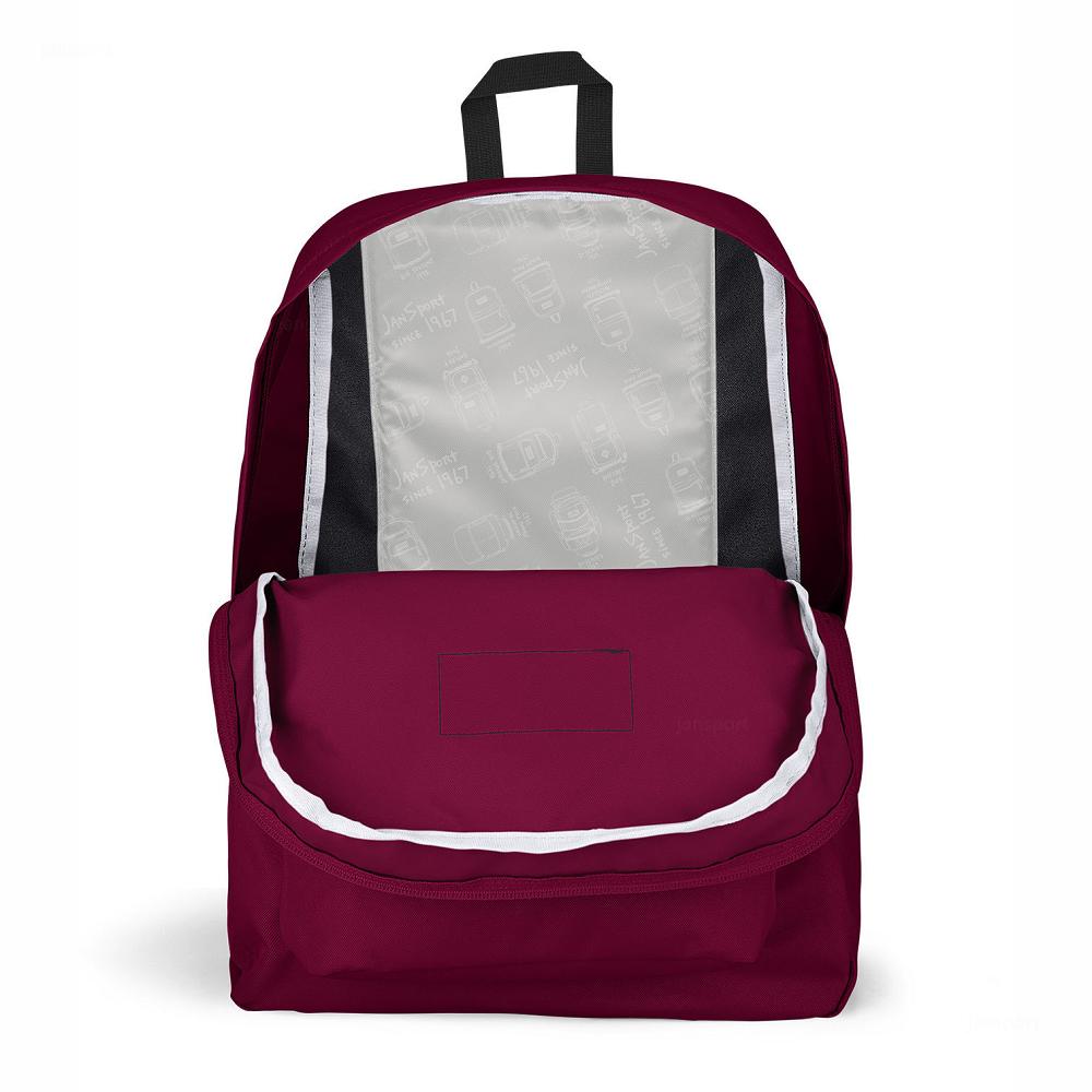 Burgundy JanSport SuperBreak® School Backpacks | US_JS340