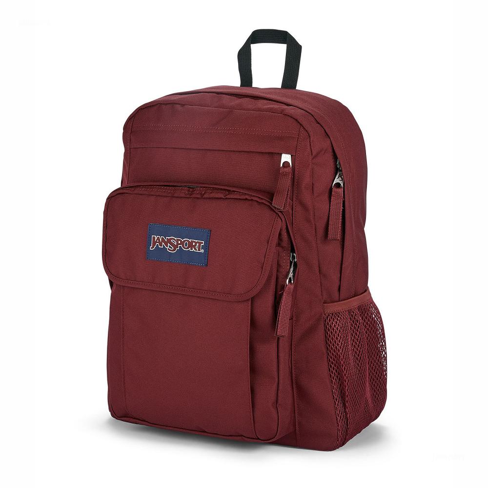 Burgundy JanSport UNION PACK Laptop Backpacks | US_JS113