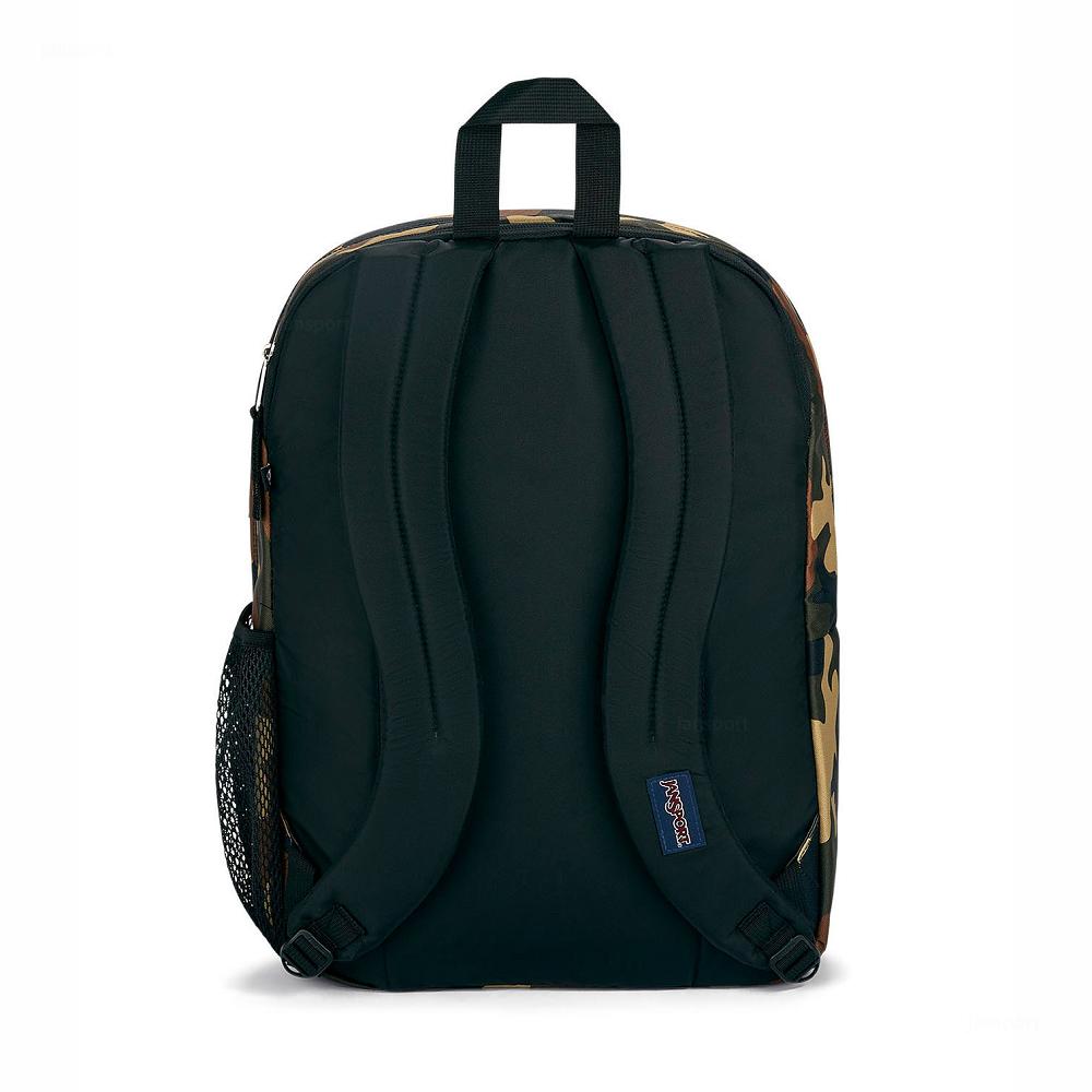 Camo JanSport BIG STUDENT Laptop Backpacks | US_JS038