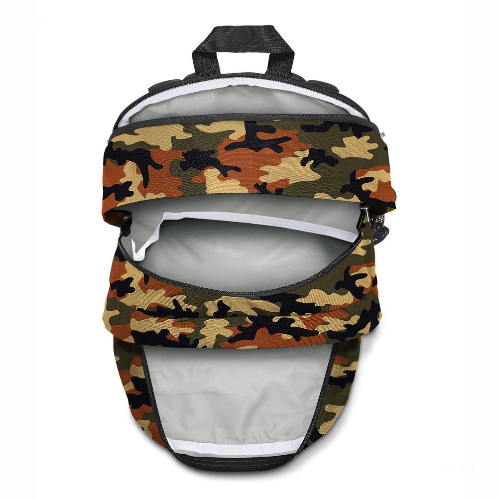 Camo JanSport BIG STUDENT Laptop Backpacks | US_JS038