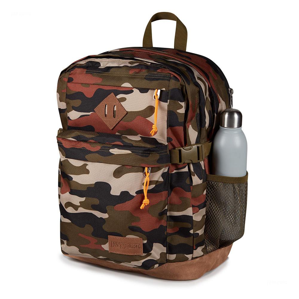 Camo JanSport SUEDE CAMPUS School Backpacks | US_JS382