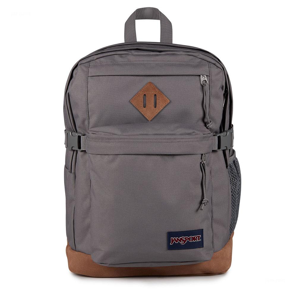 Deep Grey JanSport SUEDE CAMPUS School Backpacks | US_JS150