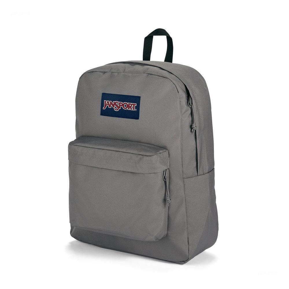 Deep Grey JanSport SuperBreak® Plus Laptop Backpacks | US_JS458