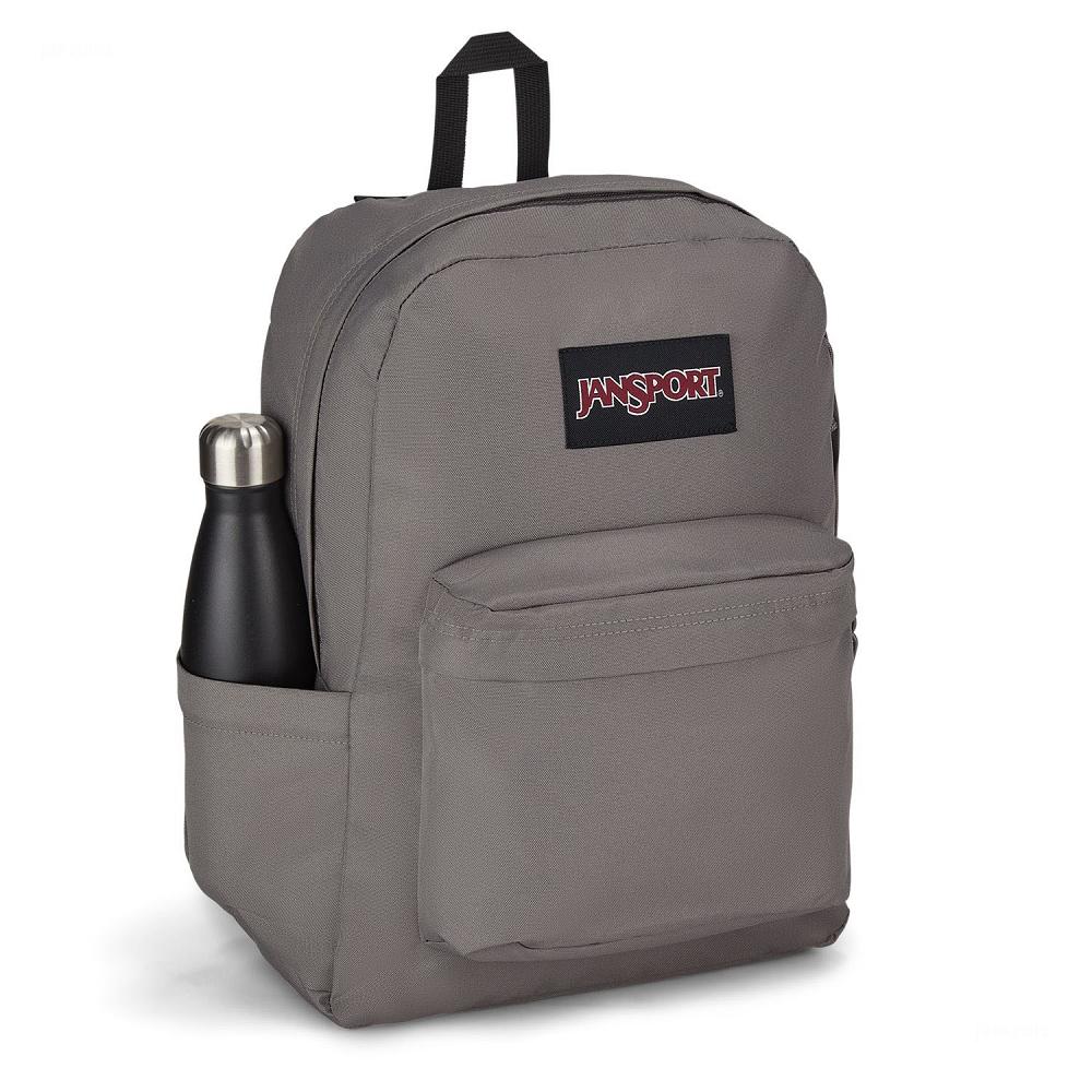 Deep Grey JanSport SuperBreak® Plus Laptop Backpacks | US_JS458