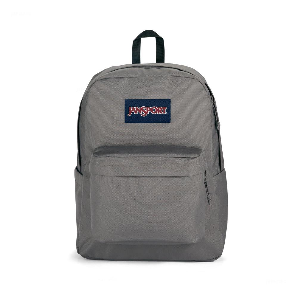 Deep Grey JanSport SuperBreak® Plus Laptop Backpacks | US_JS458