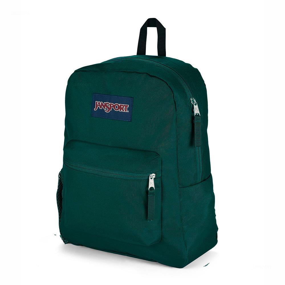 Green JanSport CROSS TOWN School Backpacks | US_JS285