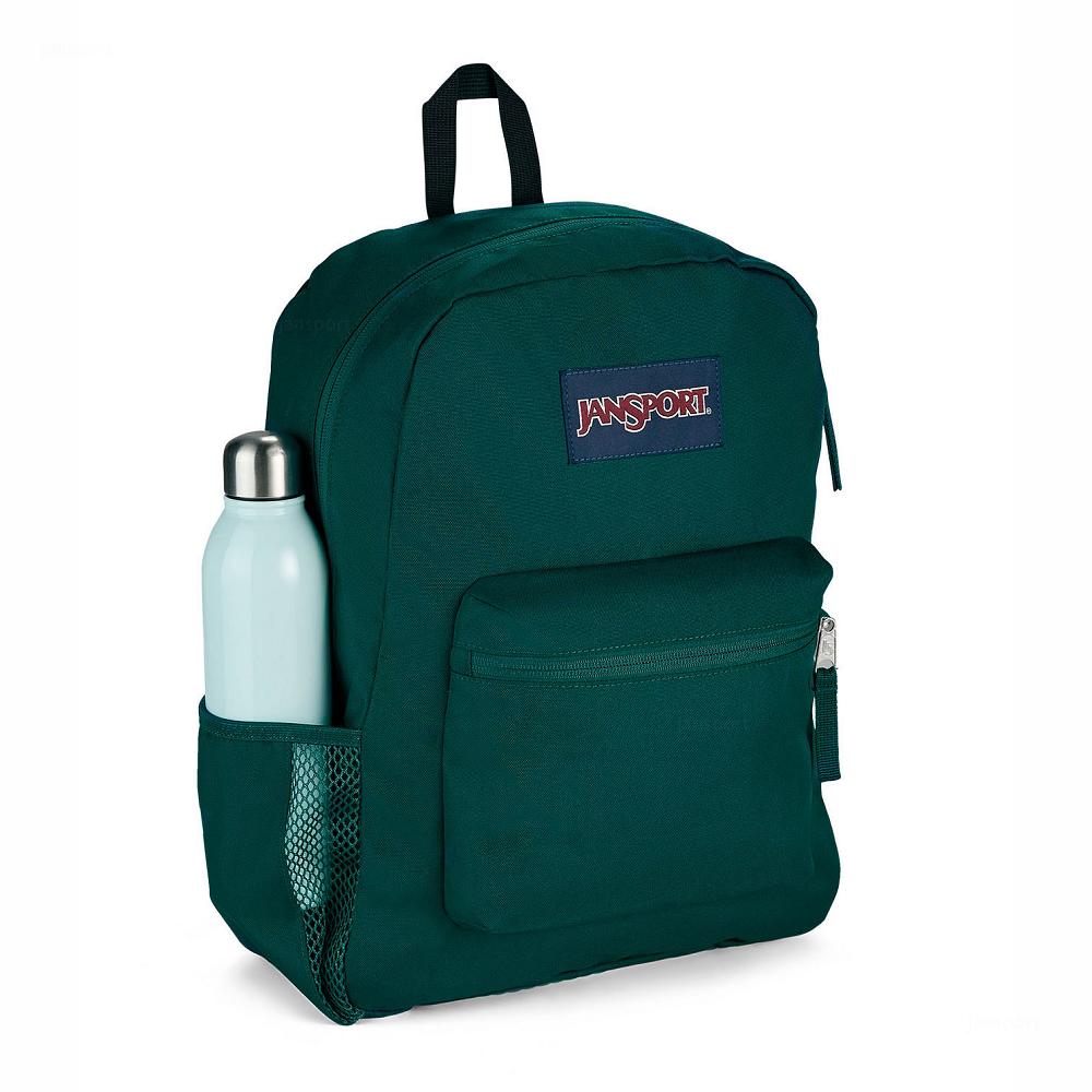 Green JanSport CROSS TOWN School Backpacks | US_JS285