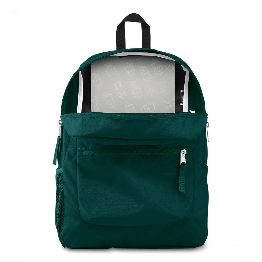 Green JanSport CROSS TOWN School Backpacks | US_JS285