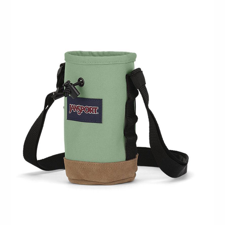 Green JanSport KITSACK Water Bottle Sling | US_JS579