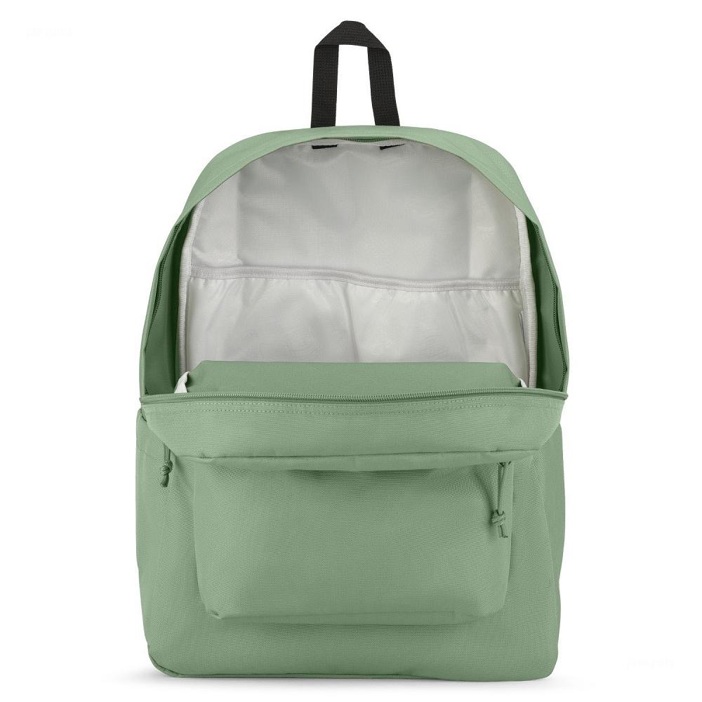 Green JanSport SuperBreak® Plus Laptop Backpacks | US_JS210