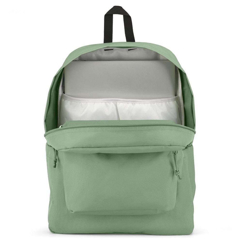 Green JanSport SuperBreak® Plus Laptop Backpacks | US_JS210