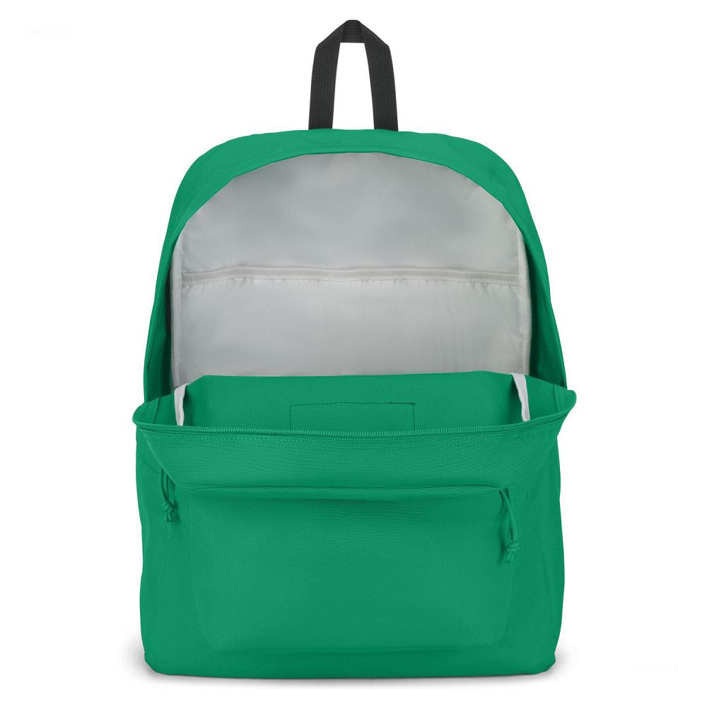 Green JanSport SuperBreak® Plus Laptop Backpacks | US_JS306