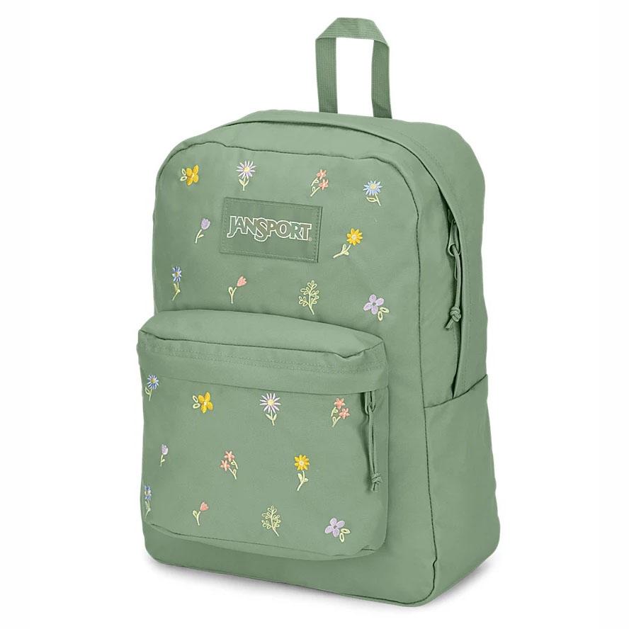 Green JanSport SuperBreak® Plus Laptop Backpacks | US_JS398