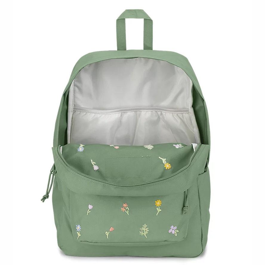 Green JanSport SuperBreak® Plus Laptop Backpacks | US_JS398