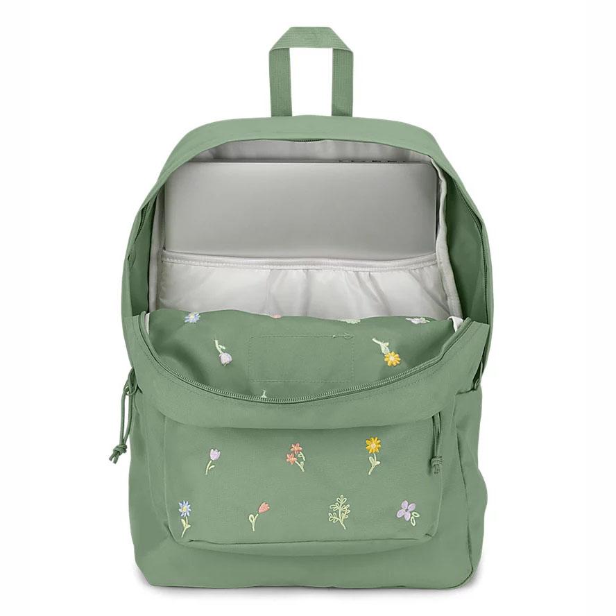 Green JanSport SuperBreak® Plus Laptop Backpacks | US_JS398