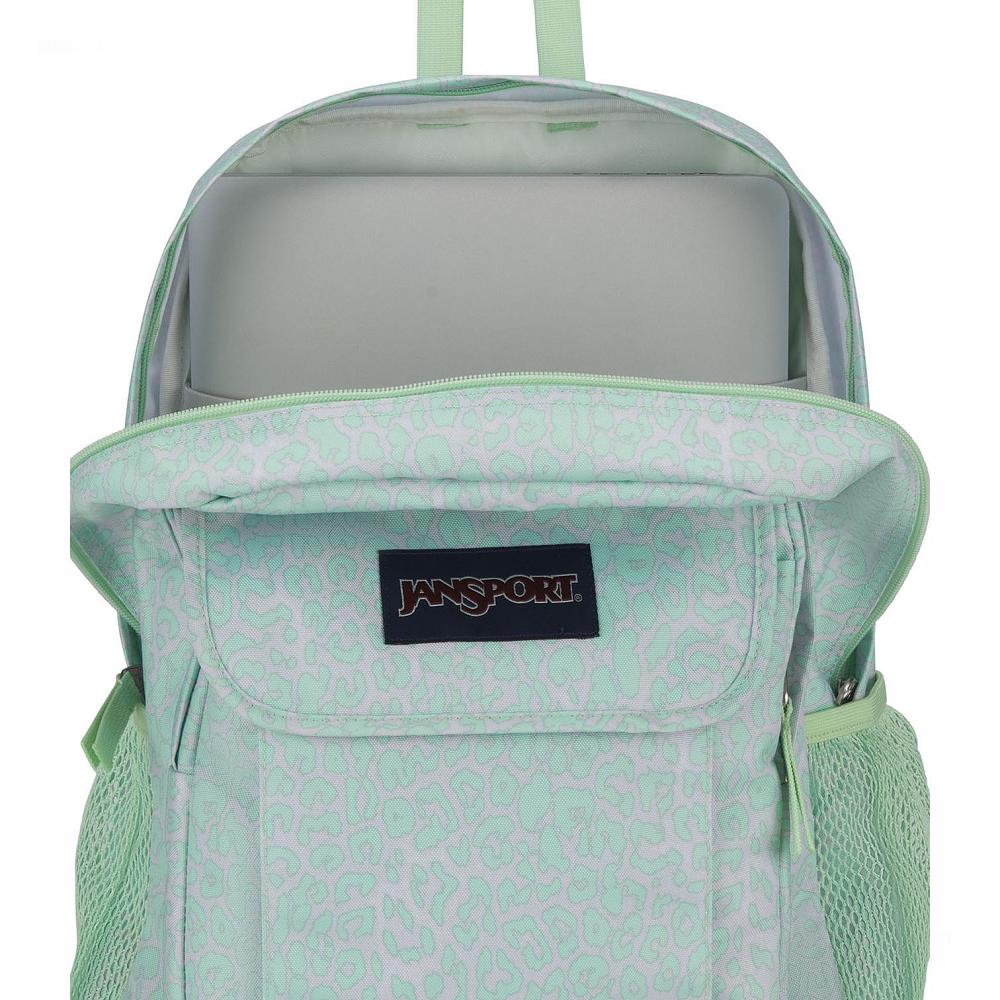 Green JanSport UNION PACK Laptop Backpacks | US_JS326