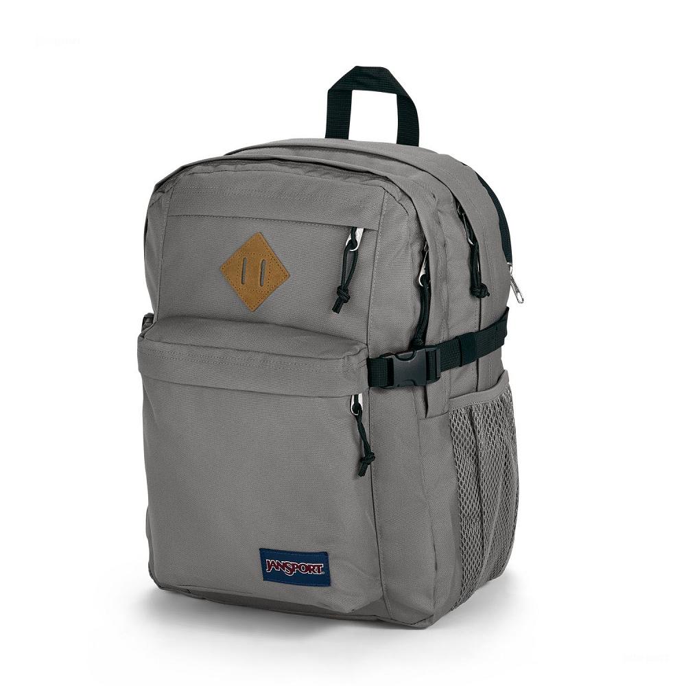 Grey JanSport Main Campus School Backpacks | US_JS196