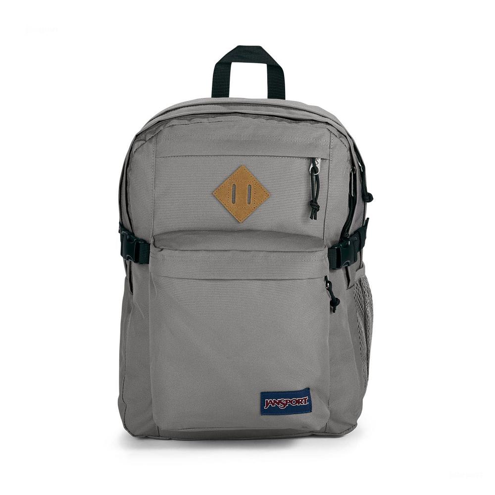 Grey JanSport Main Campus School Backpacks | US_JS196