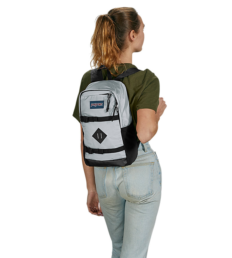 Grey JanSport Off Campus Sling Messenger Bags | US_JS293