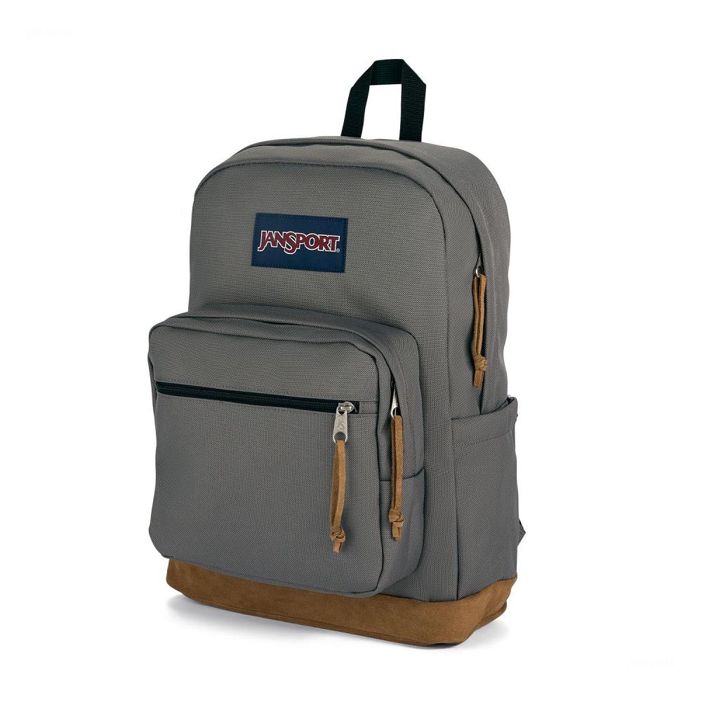 Grey JanSport Right Pack School Backpacks | US_JS365