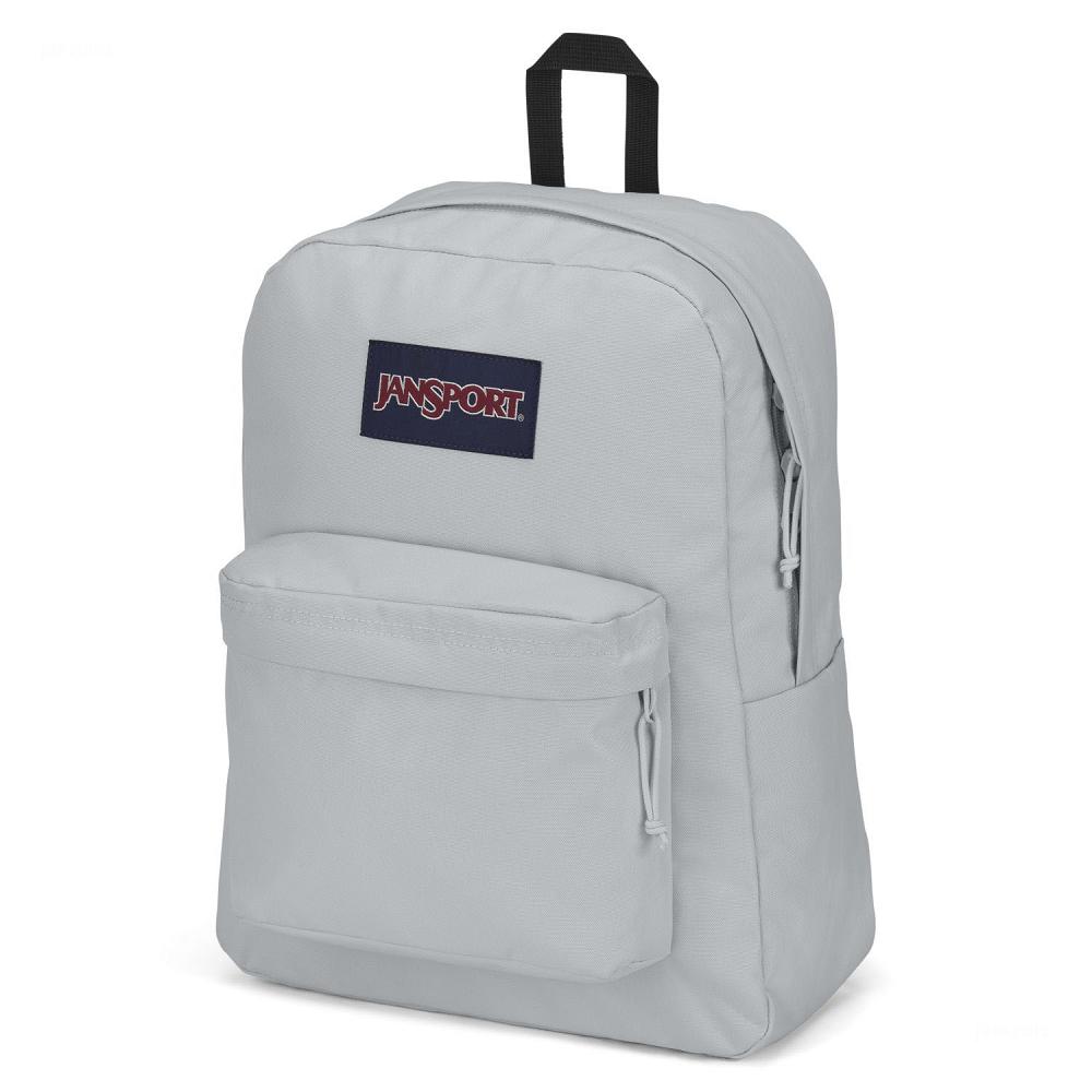 Grey JanSport SuperBreak® Plus Laptop Backpacks | US_JS034