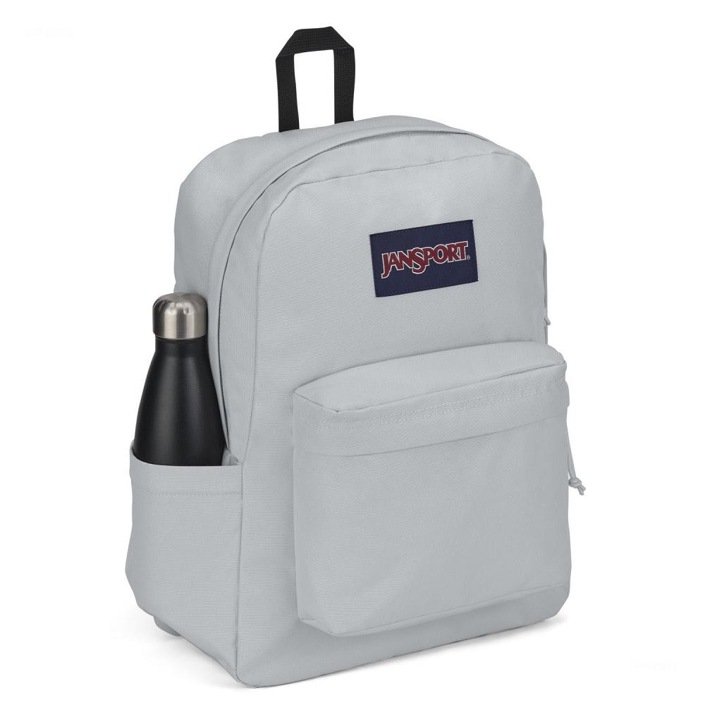 Grey JanSport SuperBreak® Plus Laptop Backpacks | US_JS034