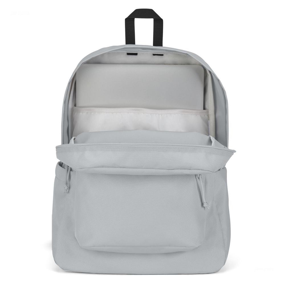 Grey JanSport SuperBreak® Plus Laptop Backpacks | US_JS034