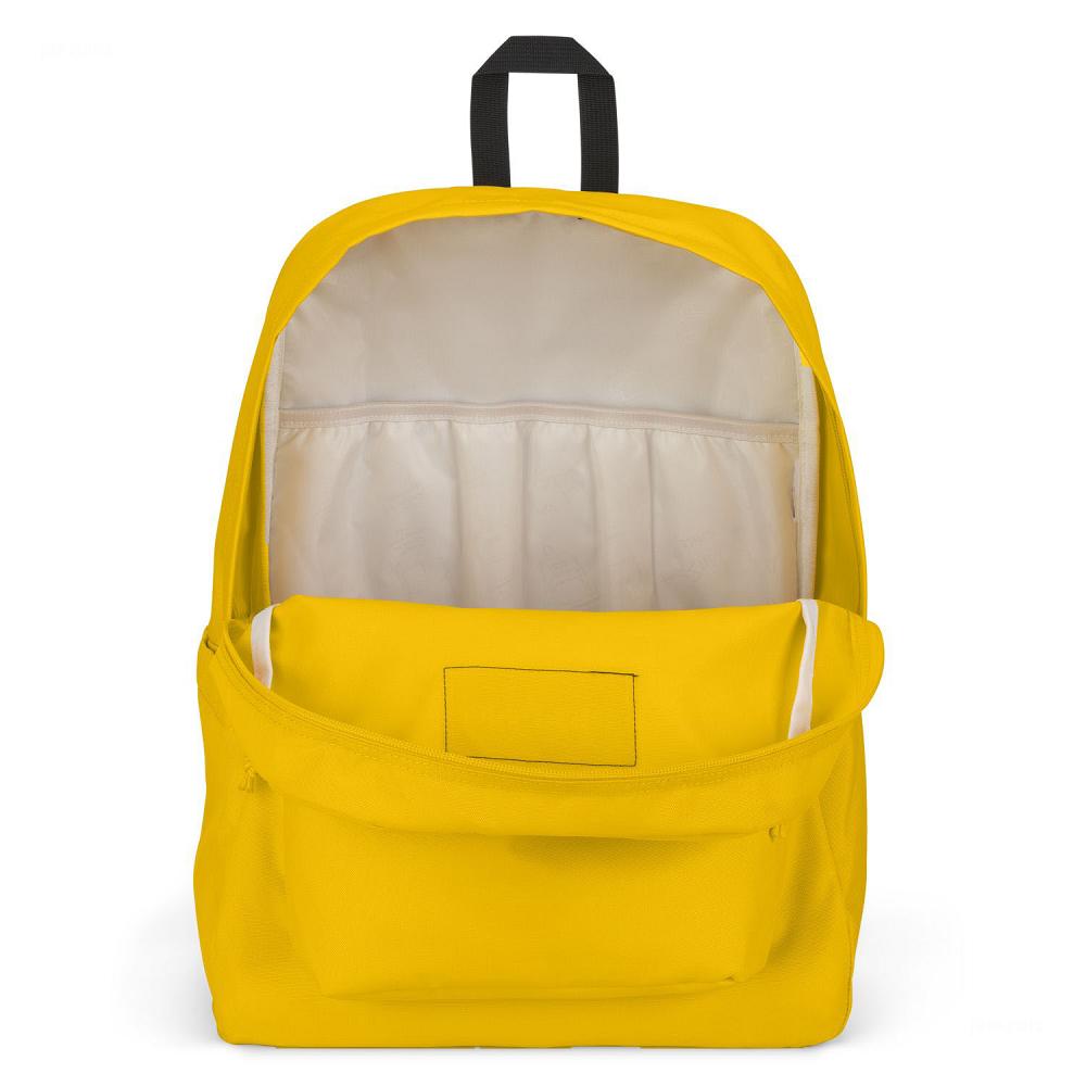 Lemon JanSport SuperBreak® Plus Laptop Backpacks | US_JS200