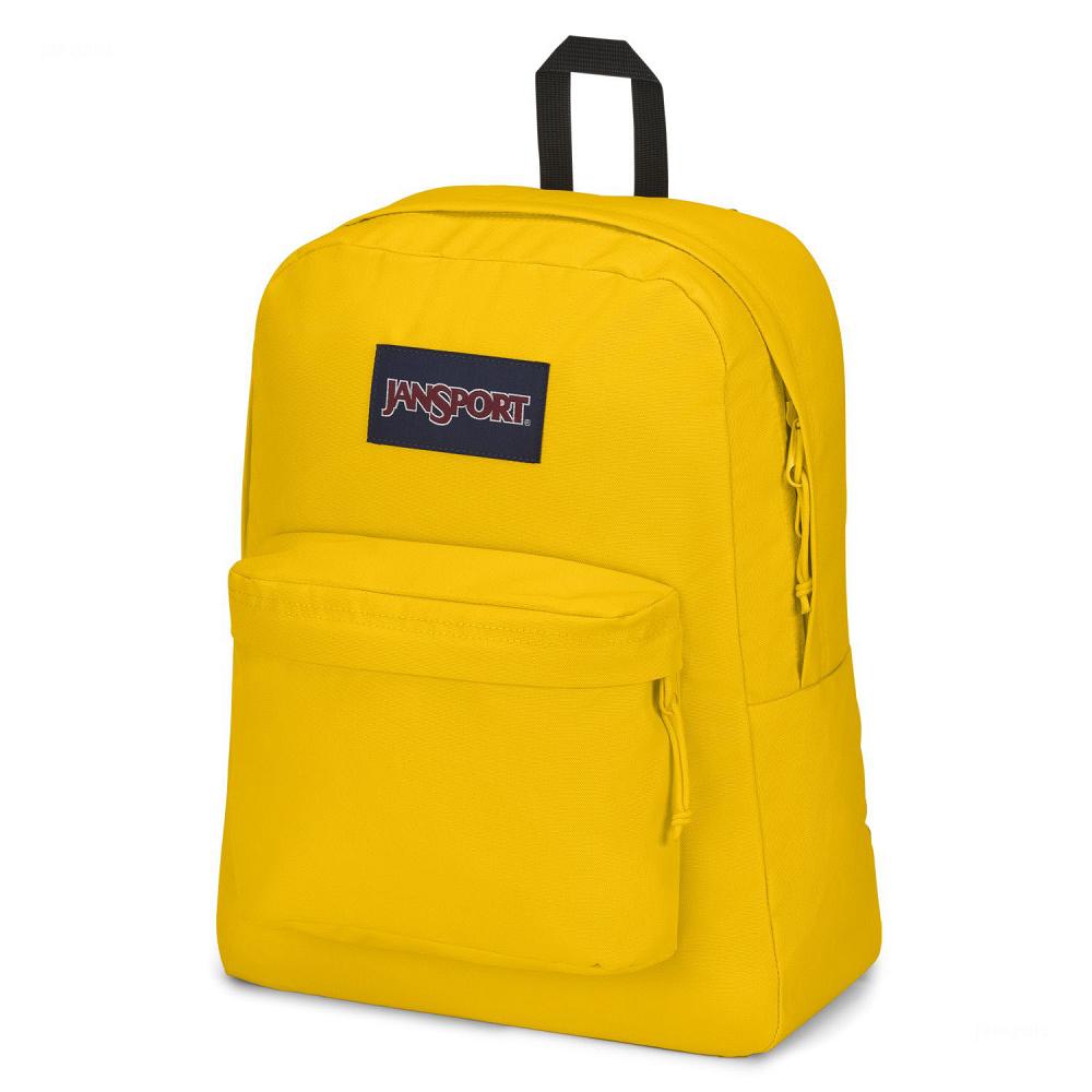 Lemon JanSport SuperBreak® Plus Laptop Backpacks | US_JS200