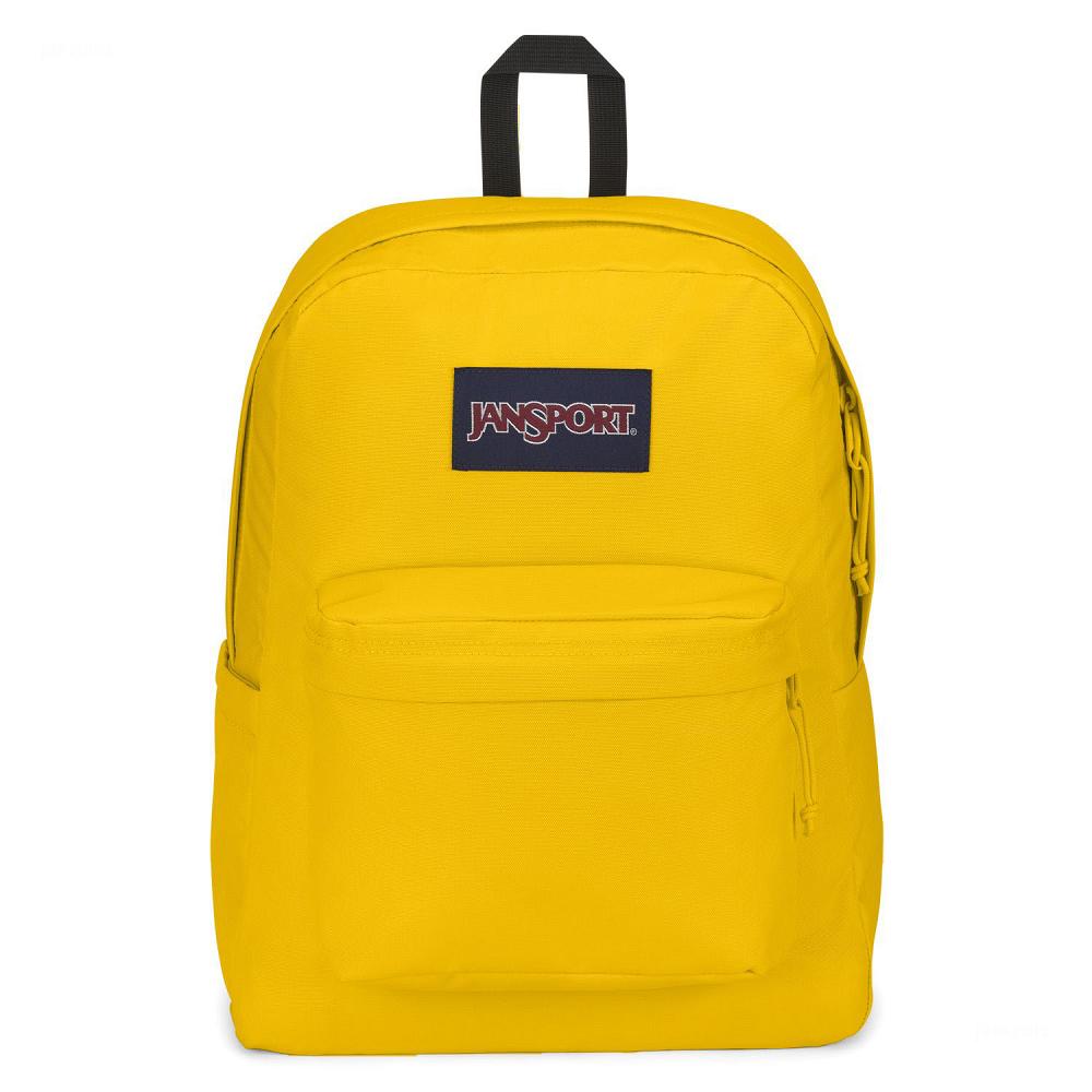 Lemon JanSport SuperBreak® Plus School Backpacks | US_JS205