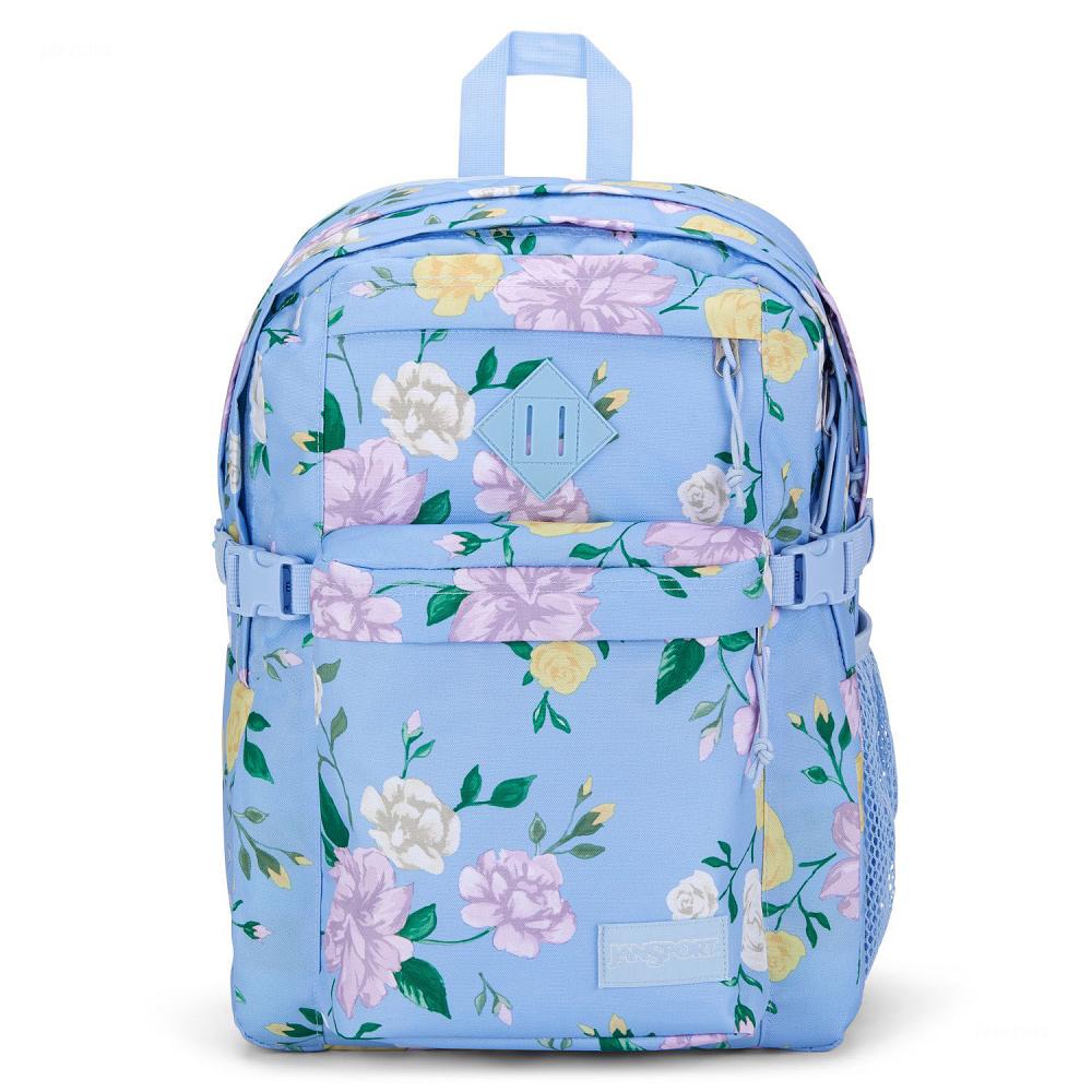 Light Blue JanSport Main Campus School Backpacks | US_JS197