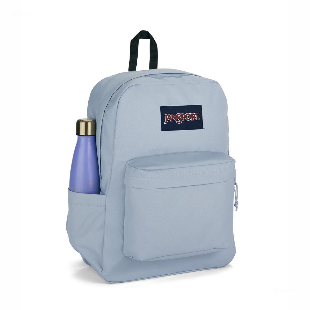 Light Blue JanSport SuperBreak® Plus Laptop Backpacks | US_JS457