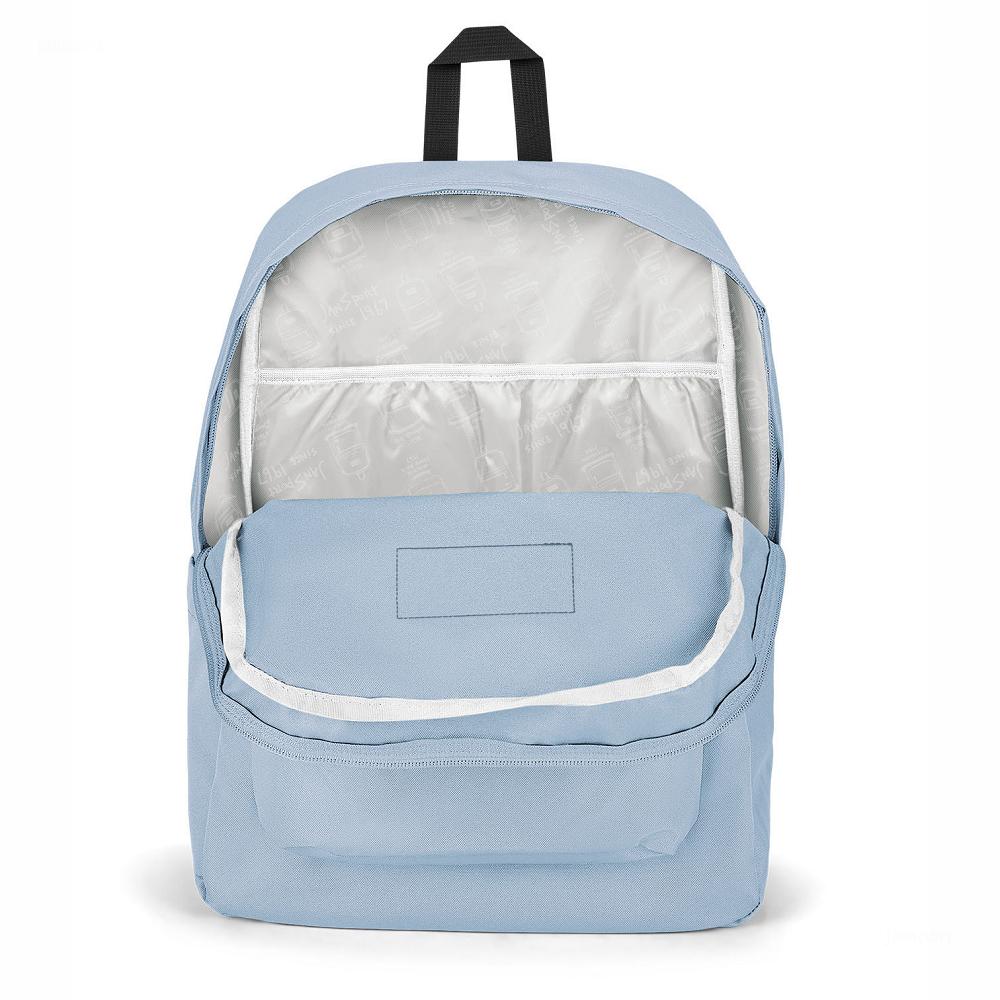 Light Blue JanSport SuperBreak® Plus Laptop Backpacks | US_JS457