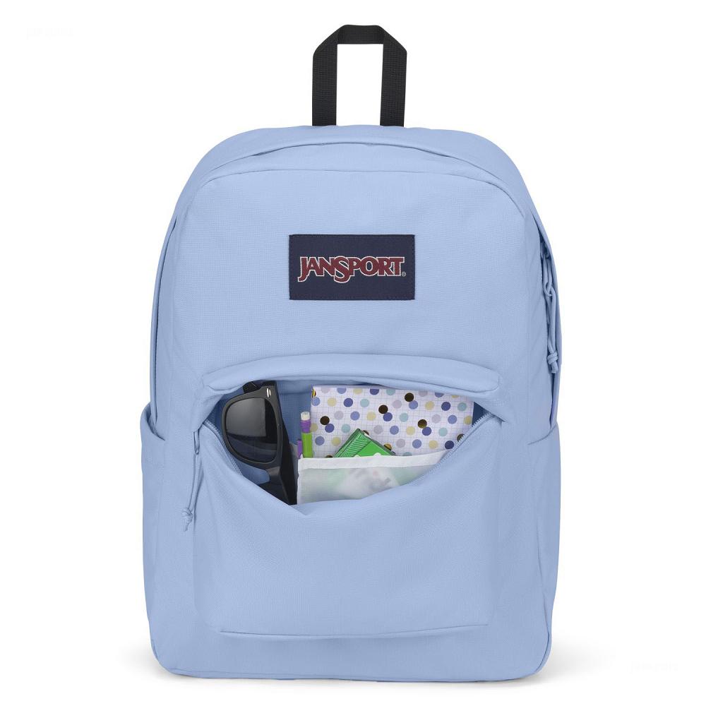 Light Blue JanSport SuperBreak® Plus Laptop Backpacks | US_JS541