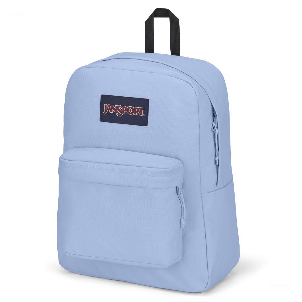 Light Blue JanSport SuperBreak® Plus Laptop Backpacks | US_JS541