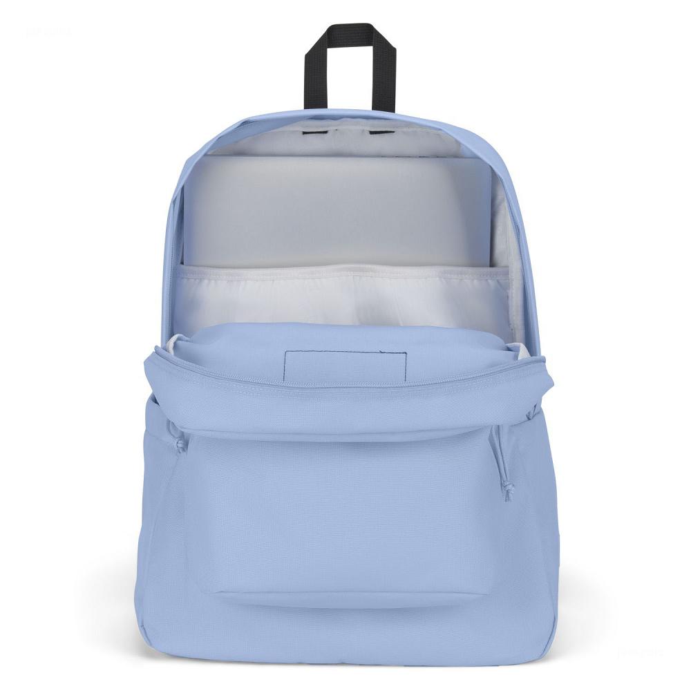 Light Blue JanSport SuperBreak® Plus Laptop Backpacks | US_JS541