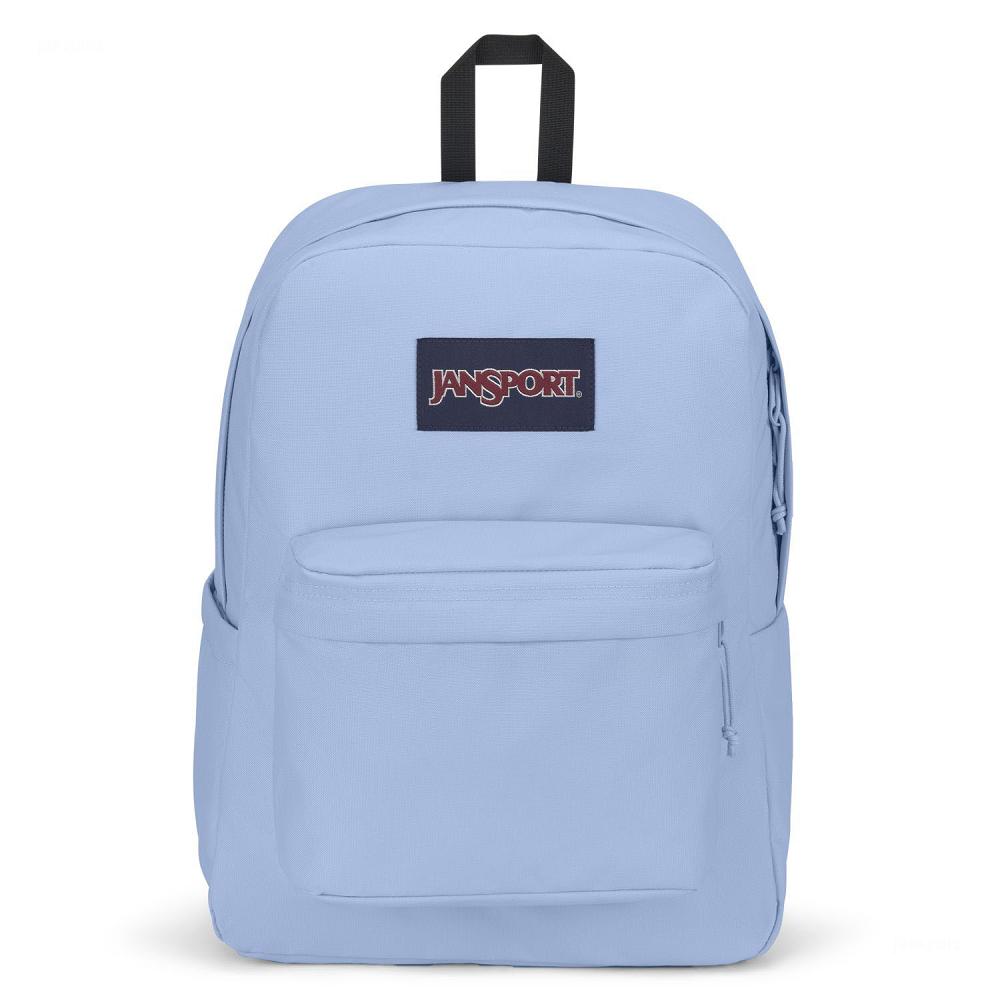 Light Blue JanSport SuperBreak® Plus Laptop Backpacks | US_JS541