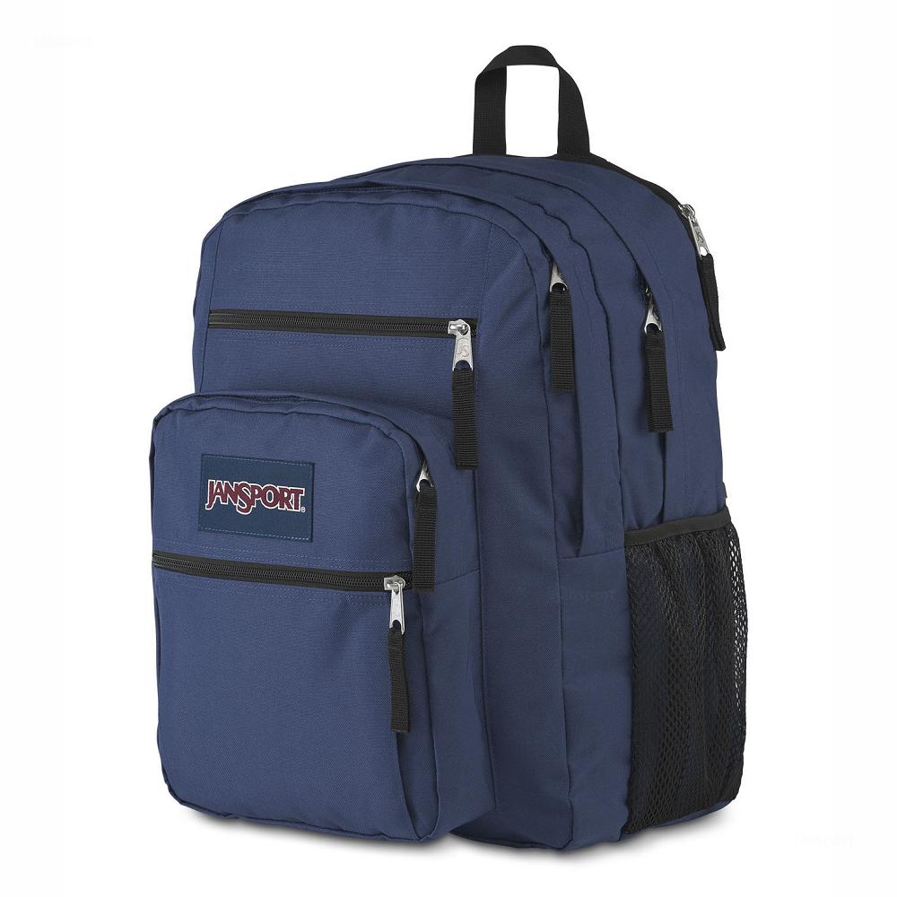 Navy JanSport BIG STUDENT Laptop Backpacks | US_JS134