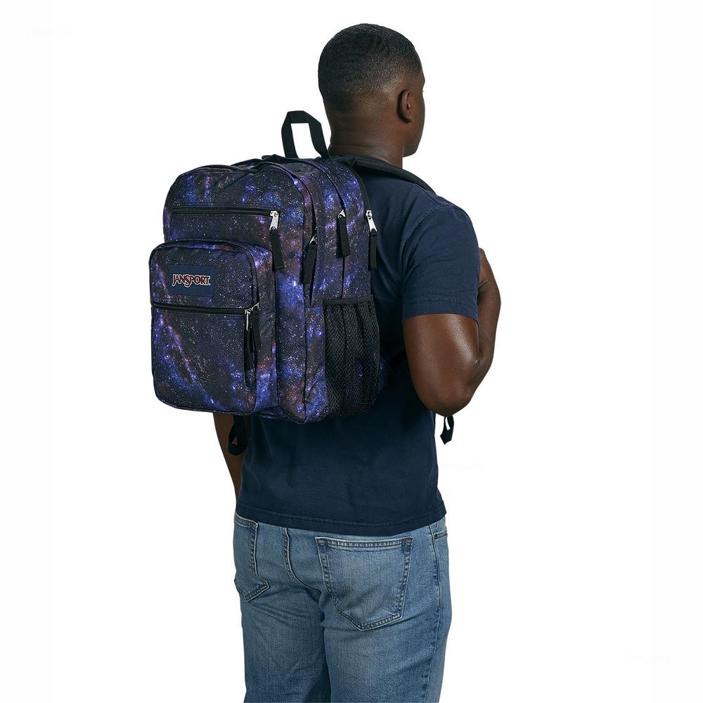 Navy JanSport BIG STUDENT Laptop Backpacks | US_JS471