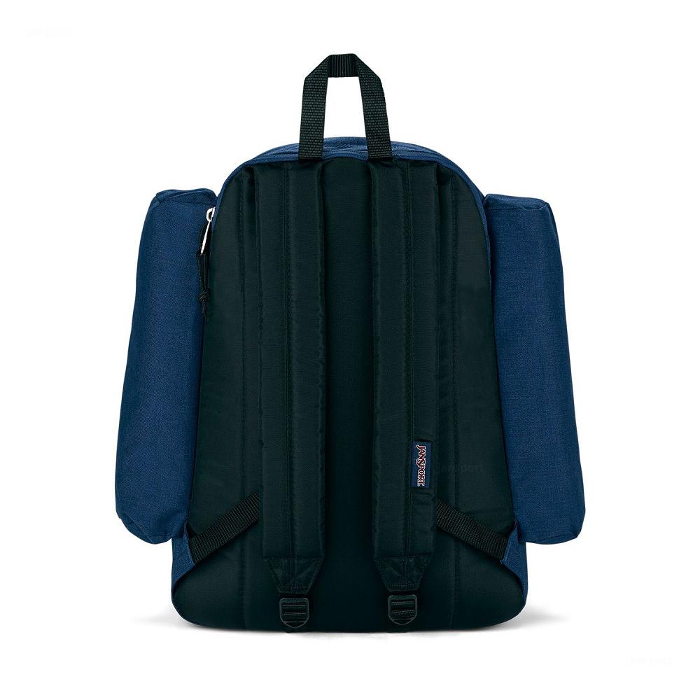 Navy JanSport Field Pack Laptop Backpacks | US_JS015