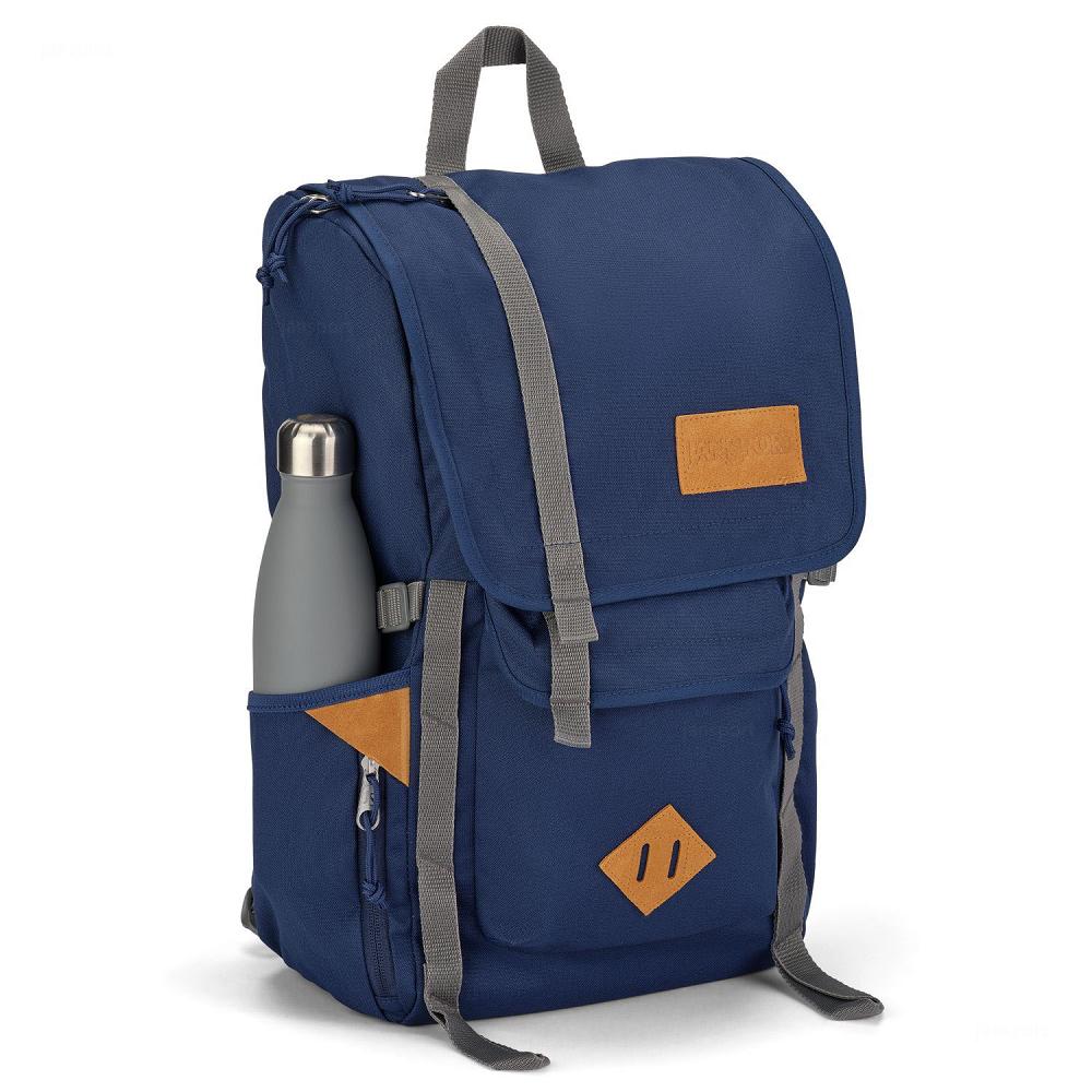 Navy JanSport Hatchet Laptop Backpacks | US_JS450