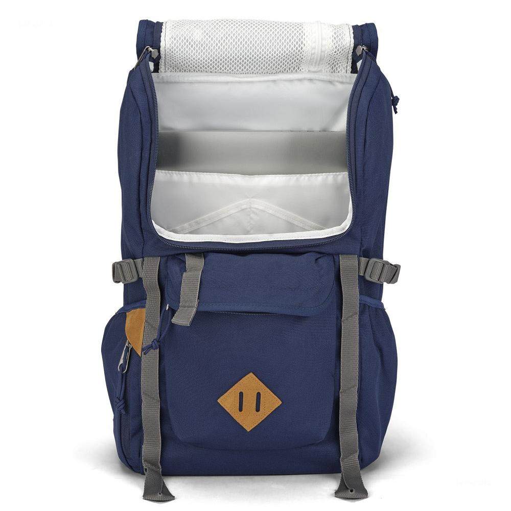 Navy JanSport Hatchet Laptop Backpacks | US_JS450