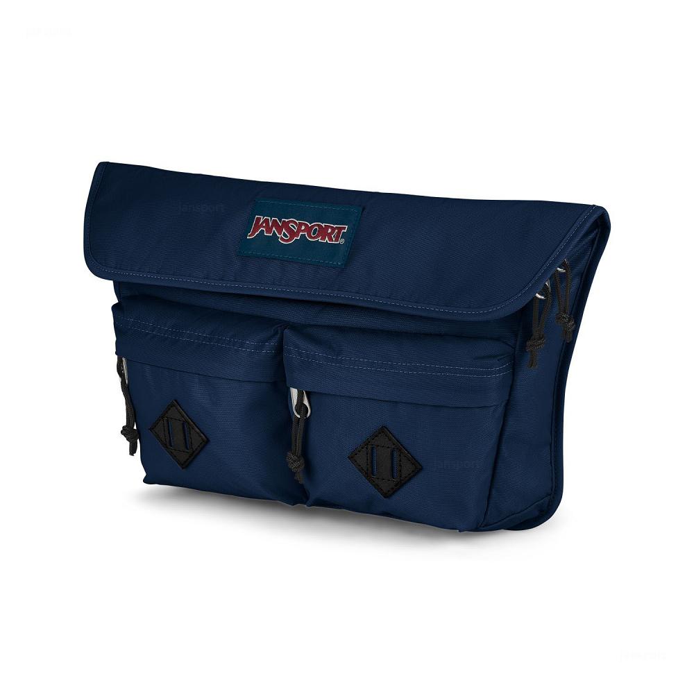 Navy JanSport Larimer Crossbody Bags | US_JS357