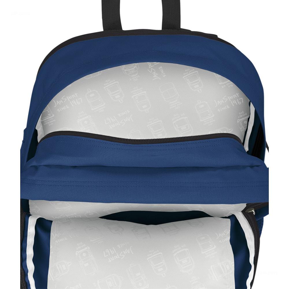 Navy JanSport Main Campus Laptop Backpacks | US_JS338