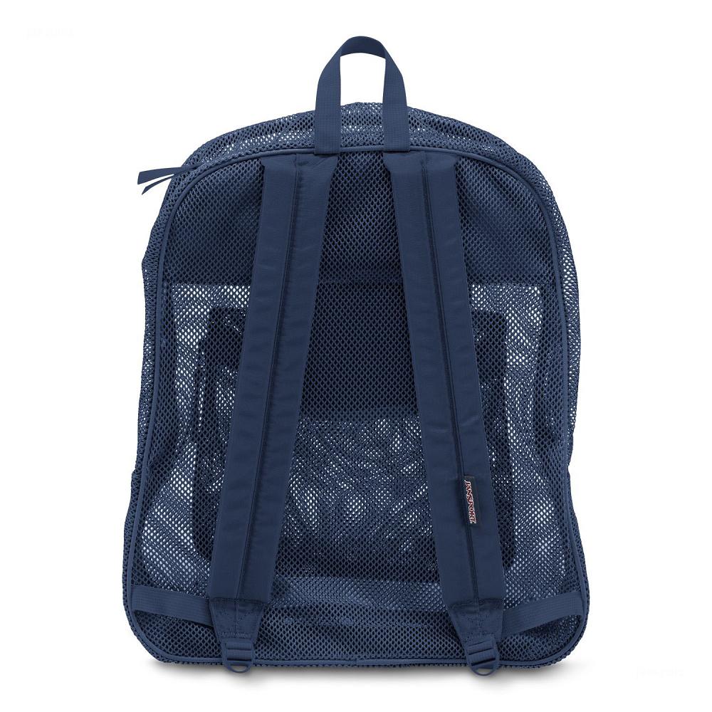 Navy JanSport Mesh Pack School Backpacks | US_JS553