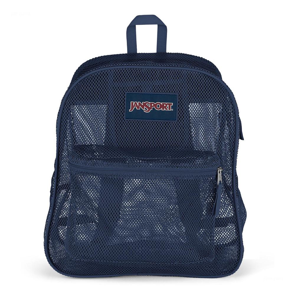 Navy JanSport Mesh Pack School Backpacks | US_JS553